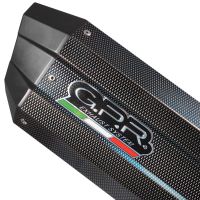 GPR auspuff kompatibel mit  Ktm LC 8 Super Adventure 1290  R 2021-2024, Sonic Poppy, Racing-Komplettsystem-Auspuff, einschließlich Krümmer und abnehmbarem DB-Killer 