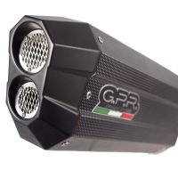 GPR auspuff kompatibel mit  Ktm LC 8 Super Adventure 1290  R 2021-2024, Sonic Poppy, Racing-Komplettsystem-Auspuff, einschließlich Krümmer und abnehmbarem DB-Killer 