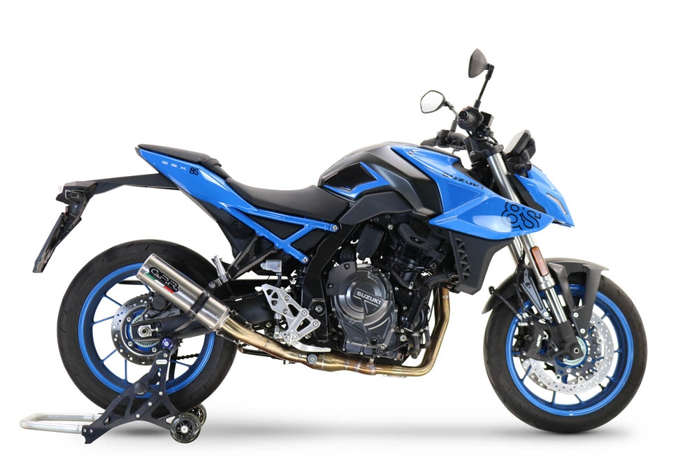 GPR auspuff kompatibel mit  Suzuki Gsx-8S 2022-2024, M3 Inox , Racing-Komplettsystem-Auspuff, einschließlich Krümmer und abnehmbarem DB-Killer 