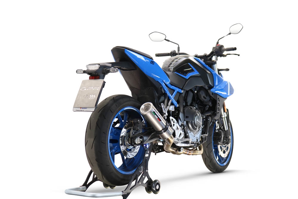 GPR auspuff kompatibel mit  Suzuki Gsx-8S 2022-2024, M3 Inox , Racing-Komplettsystem-Auspuff, einschließlich Krümmer und abnehmbarem DB-Killer 