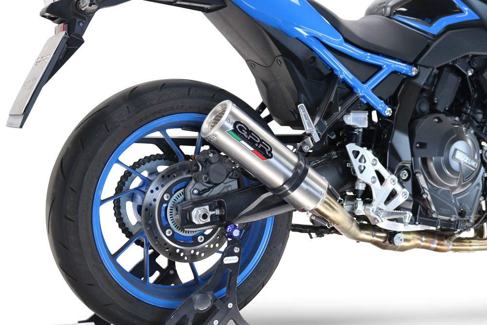 GPR auspuff kompatibel mit  Suzuki Gsx-8S 2022-2024, M3 Inox , Racing-Komplettsystem-Auspuff, einschließlich Krümmer und abnehmbarem DB-Killer 