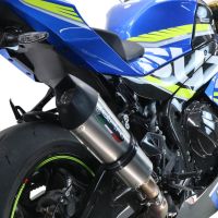 GPR auspuff kompatibel mit  Suzuki Gsx-R 1000 - 1000 R  2021-2025, New Grand Prix Evo Titanium, Zugelassener legaler Slip-On-Auspuff mit Abe, einschließlich abnehmbarem DB-Killer und Verbindungsrohr 