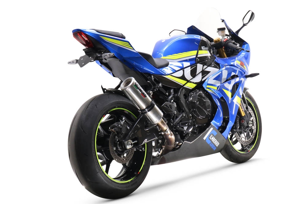 GPR auspuff kompatibel mit  Suzuki Gsx-R 1000 - 1000 R  2021-2025, M3 Inox , Rennauspuff, mit Verbindungsrohren, Artikel ohne Genehmigung 