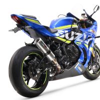 GPR auspuff kompatibel mit  Suzuki Gsx-R 1000 - 1000 R  2021-2025, M3 Inox , Rennauspuff, mit Verbindungsrohren, Artikel ohne Genehmigung 