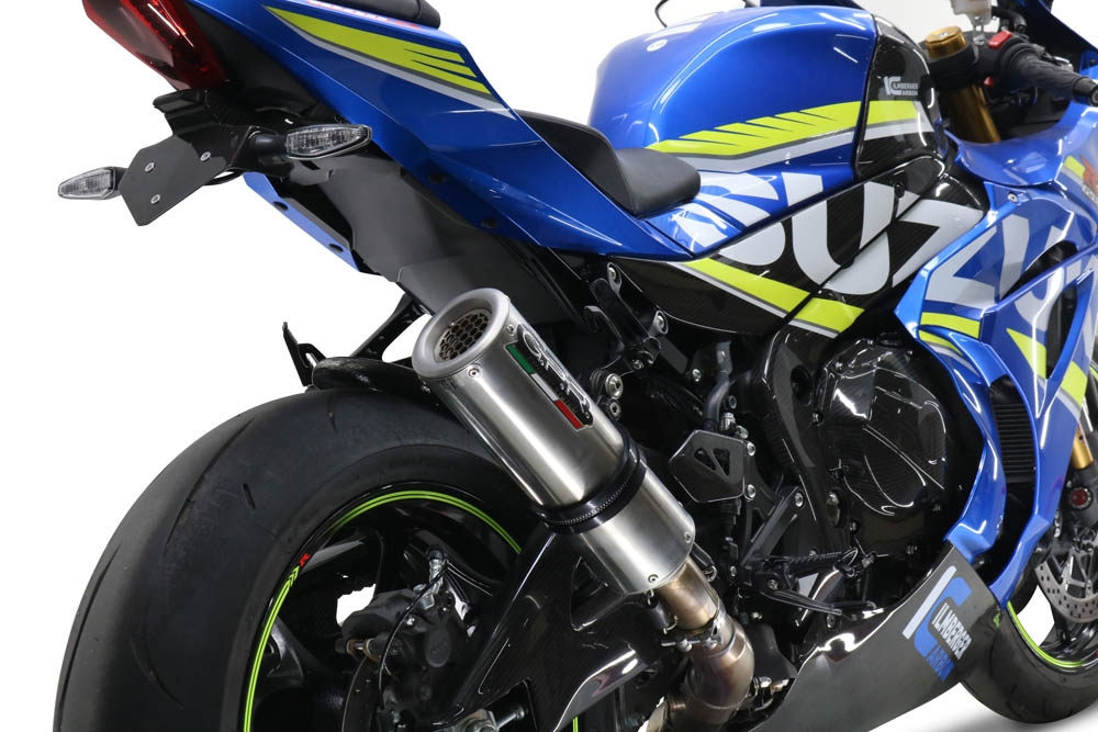 GPR auspuff kompatibel mit  Suzuki Gsx-R 1000 - 1000 R  2021-2025, M3 Inox , Rennauspuff, mit Verbindungsrohren, Artikel ohne Genehmigung 