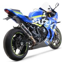 GPR auspuff kompatibel mit  Suzuki Gsx-R 1000 - 1000 R  2021-2025, M3 Poppy , Rennauspuff, mit Verbindungsrohren, Artikel ohne Genehmigung 