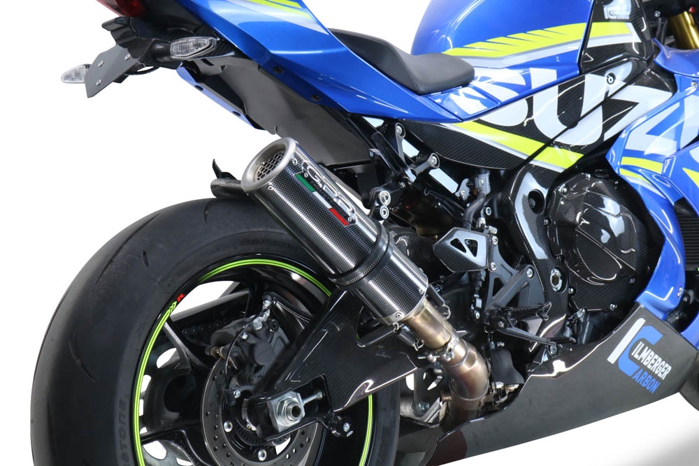 GPR auspuff kompatibel mit  Suzuki Gsx-R 1000 - 1000 R  2021-2025, M3 Poppy , Rennauspuff, mit Verbindungsrohren, Artikel ohne Genehmigung 