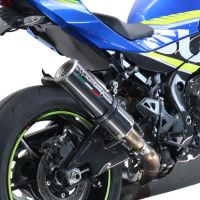 GPR auspuff kompatibel mit  Suzuki Gsx-R 1000 - 1000 R  2021-2025, M3 Poppy , Rennauspuff, mit Verbindungsrohren, Artikel ohne Genehmigung 