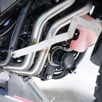 GPR auspuff kompatibel mit  Yamaha Tenere 700 2019-2020, Decatalizzatore + Paracoppa Titanio, Decat Pipe, Katalysatorabscheider, artikel ohne Genehmigung, Decat-Rohr mehr Titan-Unterfahrschutz<BR />Das Kit enthält ein GPR-Auspuff-Decat-Rohr und eine GPR-T
