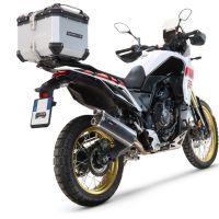 GPR TECH Yamaha Tenere 700 2021/2024 e5 Topcase aus Aluminium, Inklusive Stahlplatte und Aluminium-Dachträger Kapazität Liter 45