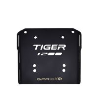 GPR TECH Triumph Tiger 1200 explorer 2017/2021 e4 Spezifische Montageplatte Top Case ALPITECH 55 LT kompatibel mit Original-Gepäckträger, aus Edelstahl mit 4 Verankerungspunkten