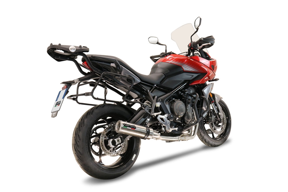 GPR auspuff kompatibel mit  Triumph Tiger Sport 660 2022-2024, M3 Inox , Racing-Komplettsystem-Auspuff, einschließlich Krümmer und abnehmbarem DB-Killer 