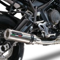 GPR auspuff kompatibel mit  Triumph Tiger Sport 660 2022-2024, M3 Inox , Racing-Komplettsystem-Auspuff, einschließlich Krümmer und abnehmbarem DB-Killer 