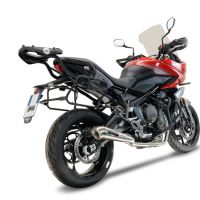 GPR auspuff kompatibel mit  Triumph Tiger Sport 660 2022-2024, Powercone Evo, Racing-Komplettsystem-Auspuff, einschließlich Krümmer und abnehmbarem DB-Killer 