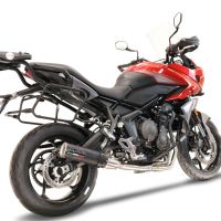 GPR auspuff kompatibel mit  Triumph Tiger Sport 660 2022-2024, M3 Black Titanium, Racing-Komplettsystem-Auspuff, einschließlich Krümmer und abnehmbarem DB-Killer 