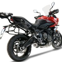 GPR auspuff kompatibel mit  Triumph Tiger Sport 660 2022-2024, M3 Black Titanium, Racing-Komplettsystem-Auspuff, einschließlich Krümmer und abnehmbarem DB-Killer 