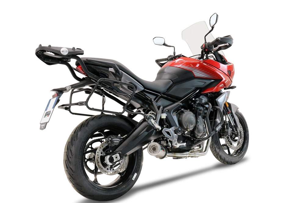 GPR auspuff kompatibel mit  Triumph Tiger Sport 660 2022-2024, M3 Inox , Racing-Komplettsystem-Auspuff, einschließlich Krümmer und abnehmbarem DB-Killer 