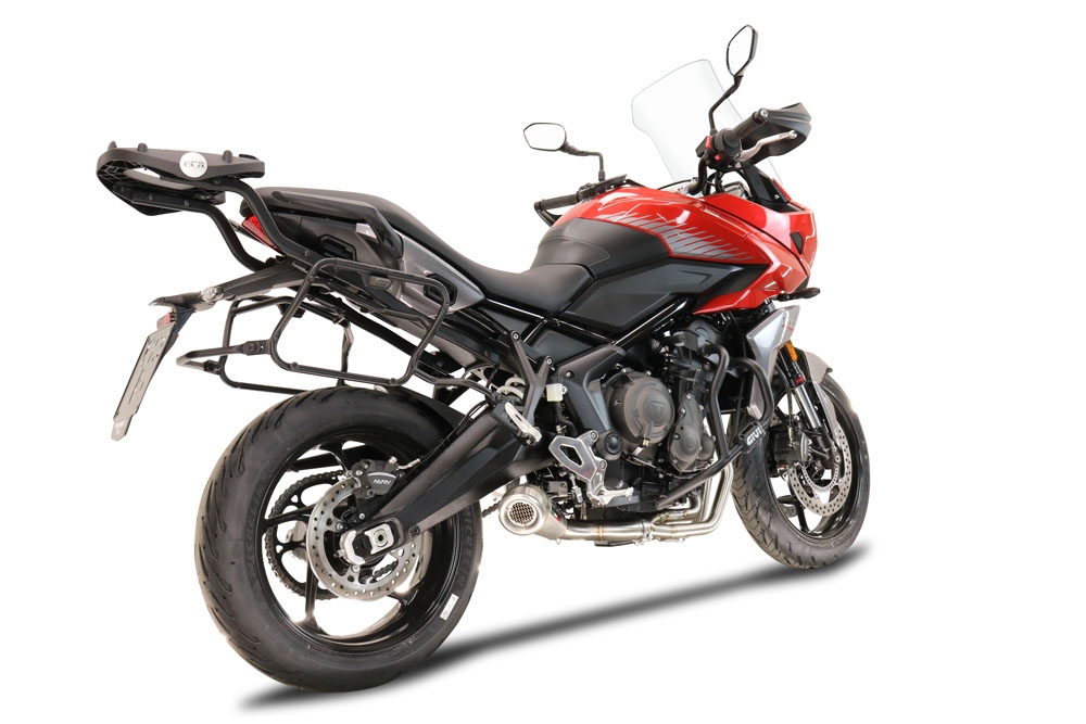 GPR auspuff kompatibel mit  Triumph Tiger Sport 660 2022-2024, Powercone Evo, Racing-Komplettsystem-Auspuff, einschließlich Krümmer und abnehmbarem DB-Killer 