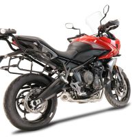 GPR auspuff kompatibel mit  Triumph Tiger Sport 660 2022-2024, Powercone Evo, Racing-Komplettsystem-Auspuff, einschließlich Krümmer und abnehmbarem DB-Killer 
