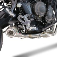 GPR auspuff kompatibel mit  Triumph Tiger Sport 660 2022-2024, Powercone Evo, Racing-Komplettsystem-Auspuff, einschließlich Krümmer und abnehmbarem DB-Killer 