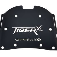 GPR TECH Triumph Tiger 800 2011/2016 e3 Spezifische Montageplatte Top Case ALPITECH 35 LT kompatibel mit Original-Gepäckträger, aus Edelstahl mit 4 Verankerungspunkten