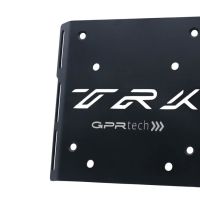 GPR TECH Benelli Trk 251 2019/2023 Spezifische Montageplatte Top Case ALPITECH 55 LT kompatibel mit Original-Gepäckträger, aus Edelstahl mit 4 Verankerungspunkten