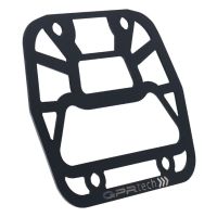 GPR TECH Aprilia Tuareg 660 2021/2024 e5 Spezifische Montageplatte Top Case ALPITECH 55 LT kompatibel mit Original-Gepäckträger, aus Edelstahl mit 4 Verankerungspunkten