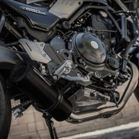 GPR auspuff kompatibel mit  Kawasaki Z 650 RS 2021-2023, M3 Black Titanium, Kompletter Rennauspuff, geliefert mit spezifischem Krümmer, Artikel ohne Homologation 