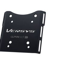 GPR TECH Kawasaki Versys-X 300 2022/2023 e5 Topcase aus Aluminium, schwarze Farbe mit spezifischer Platte enthalten Kapazität Liter 55