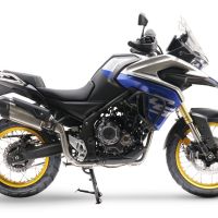GPR auspuff kompatibel mit  Voge 900DSX 2024-2025, Decatalizzatore RACING, Decat Pipe, Katalysatorabscheider, artikel ohne Genehmigung 