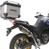 GPR auspuff kompatibel mit  Voge 525DSX 2023-2024, New Grand Prix Evo Titanium, Zugelassener legaler Slip-On-Auspuff mit Abe, einschließlich abnehmbarem DB-Killer und Verbindungsrohr 