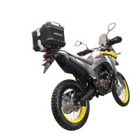 GPR TECH Voge 300Rally 2022/2024 e5 Topcase aus Aluminium, schwarze Farbe mit spezifischer Platte enthalten Kapazität Liter 26
