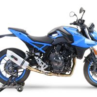 GPR auspuff kompatibel mit  Suzuki Gsx-8S 2022-2024, Albus Ceramic, Racing-Komplettsystem-Auspuff, einschließlich Krümmer und abnehmbarem DB-Killer 