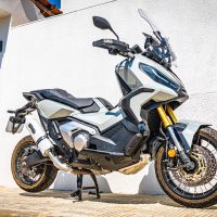 GPR auspuff kompatibel mit  Honda X-Adv 750 2025-2026, Albus Evo4, Zugelassener legaler Slip-On-Auspuff mit Abe, einschließlich abnehmbarem DB-Killer und Verbindungsrohr 