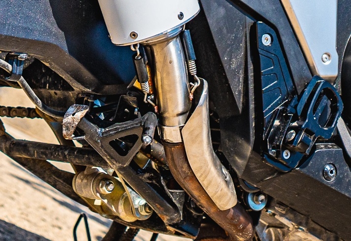GPR auspuff kompatibel mit  Honda X-Adv 750 2025-2026, Albus Evo4, Zugelassener legaler Slip-On-Auspuff mit Abe, einschließlich abnehmbarem DB-Killer und Verbindungsrohr 