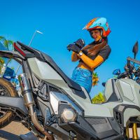 GPR auspuff kompatibel mit  Honda X-Adv 750 2025-2026, M3 Inox , Zugelassener legaler Slip-On-Auspuff mit Abe, einschließlich abnehmbarem DB-Killer und Verbindungsrohr 