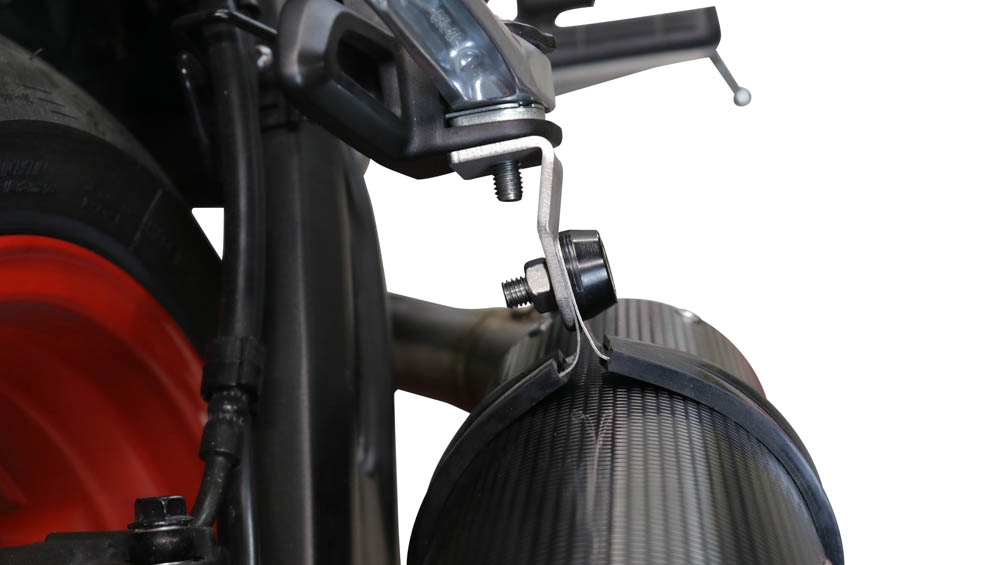 GPR auspuff kompatibel mit  Yamaha Mt-07  2021-2024, M3 Inox , Racing-Komplettsystem-Auspuff, einschließlich Krümmer und abnehmbarem DB-Killer 