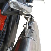GPR auspuff kompatibel mit  Yamaha Mt-07  2021-2024, Powercone Evo, Racing-Komplettsystem-Auspuff, einschließlich Krümmer und abnehmbarem DB-Killer 