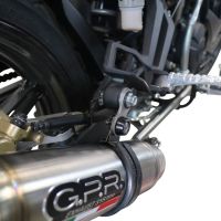 GPR auspuff kompatibel mit  Yamaha Sniper 150 2021-2022, Deeptone Inox, Racing-Komplettsystem-Auspuff, einschließlich Krümmer und abnehmbarem DB-Killer 