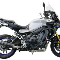 GPR auspuff kompatibel mit  Yamaha Tracer 9 2021-2024, M3 Poppy , Homologierte auspuff mit verbindungsrohr und katalysator 