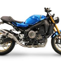 GPR auspuff kompatibel mit  Yamaha XSR900 2022-2024, M3 Inox , Homologierte auspuff mit verbindungsrohr und katalysator 