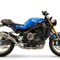 GPR auspuff kompatibel mit  Yamaha XSR900 2022-2024, Powercone Evo, Homologierte auspuff mit verbindungsrohr und katalysator 
