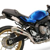 GPR auspuff kompatibel mit  Yamaha XSR900 2022-2024, Powercone Evo, Homologierte auspuff mit verbindungsrohr und katalysator 