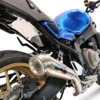 GPR auspuff kompatibel mit  Yamaha XSR900 2022-2024, Powercone Evo, Homologierte auspuff mit verbindungsrohr und katalysator 