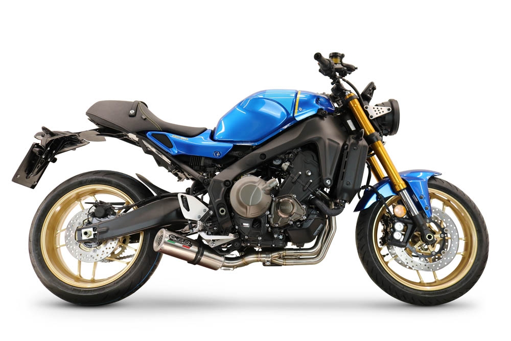 GPR auspuff kompatibel mit  Yamaha XSR900 2022-2024, M3 Inox , Racing-Komplettsystem-Auspuff, einschließlich Krümmer und abnehmbarem DB-Killer 