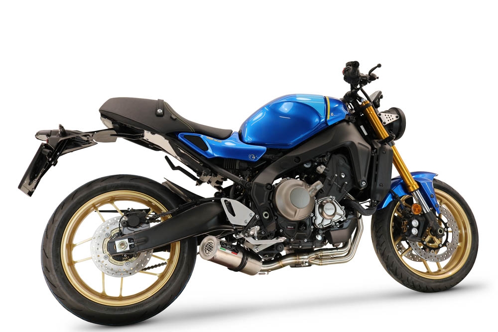 GPR auspuff kompatibel mit  Yamaha XSR900 2022-2024, M3 Inox , Racing-Komplettsystem-Auspuff, einschließlich Krümmer und abnehmbarem DB-Killer 