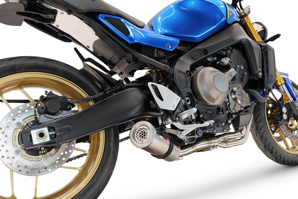 GPR auspuff kompatibel mit  Yamaha XSR900 2022-2024, M3 Inox , Racing-Komplettsystem-Auspuff, einschließlich Krümmer und abnehmbarem DB-Killer 
