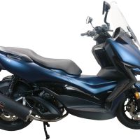 GPR auspuff kompatibel mit  Zontes M 310 2021-2024, Evo4 Road, Homologierte auspuff mit verbindungsrohr und katalysator 