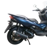 GPR auspuff kompatibel mit  Zontes M 310 2021-2024, Evo4 Road, Homologierte auspuff mit verbindungsrohr und katalysator 