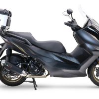 GPR TECH Zontes E 350 2023/2024 Topcase aus Aluminium, Inklusive Stahlplatte und Aluminium-Dachträger Kapazität Liter 35